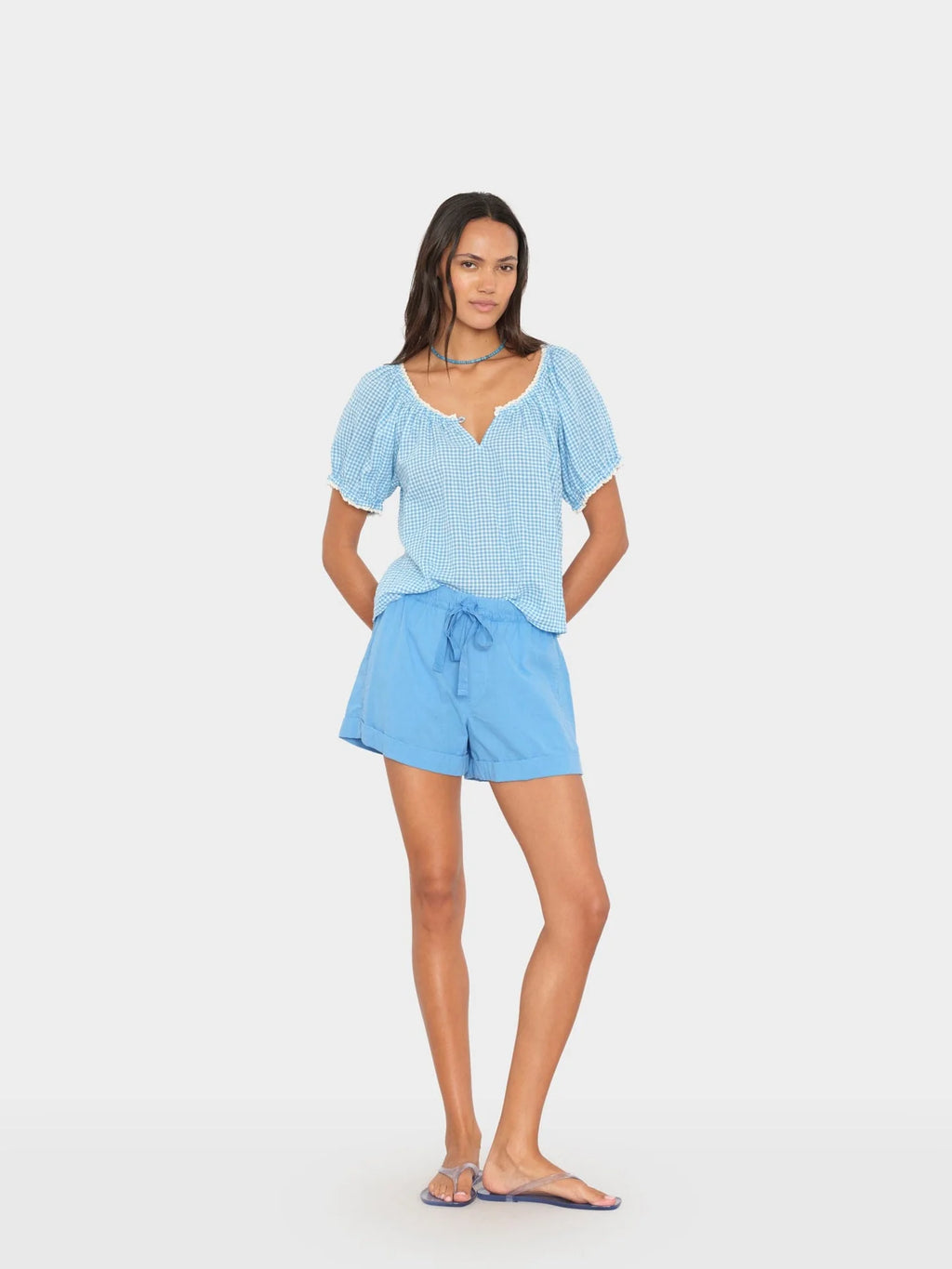 Short Xirena Declan Blue Surf