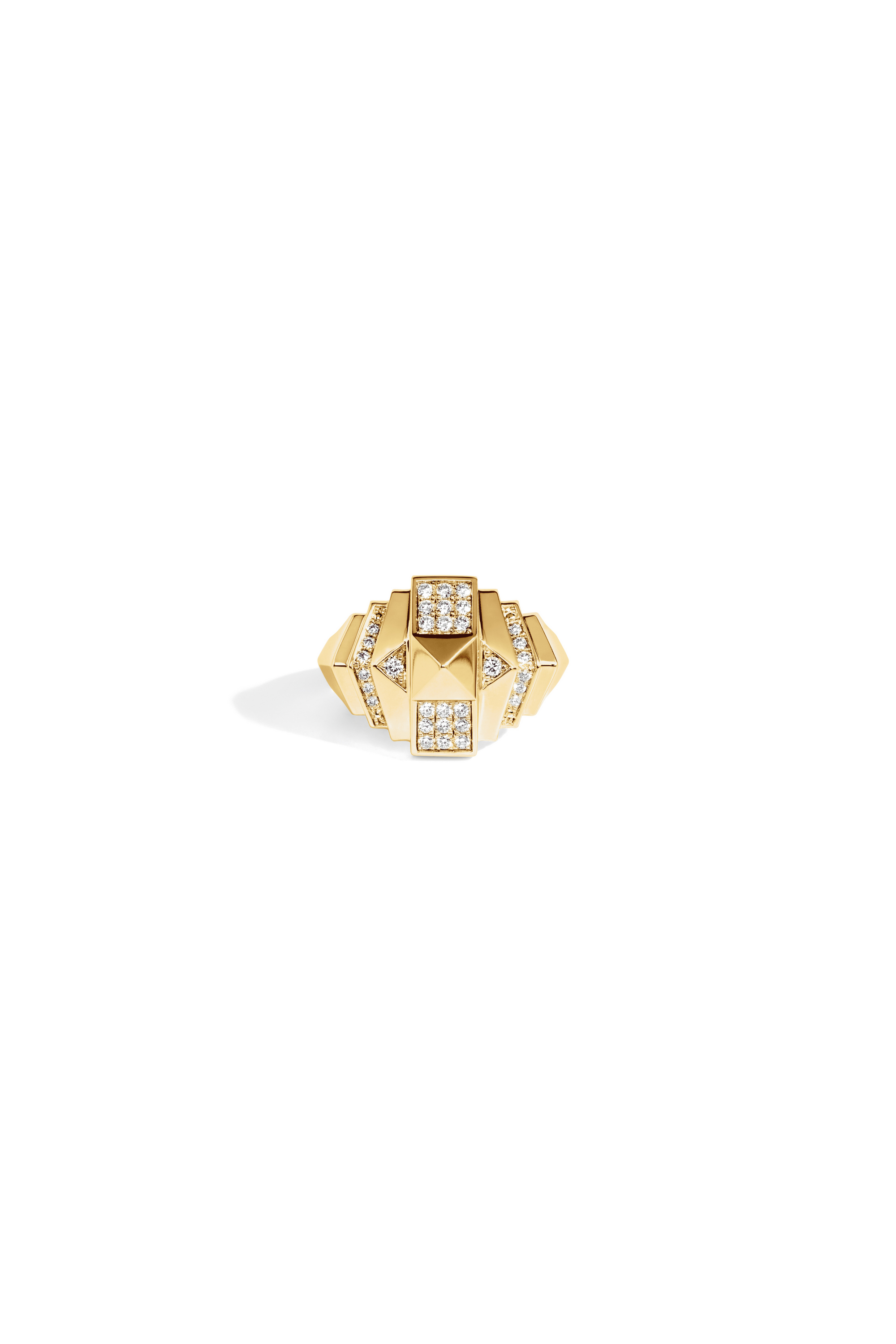 Bague Rockaway mini pyramide