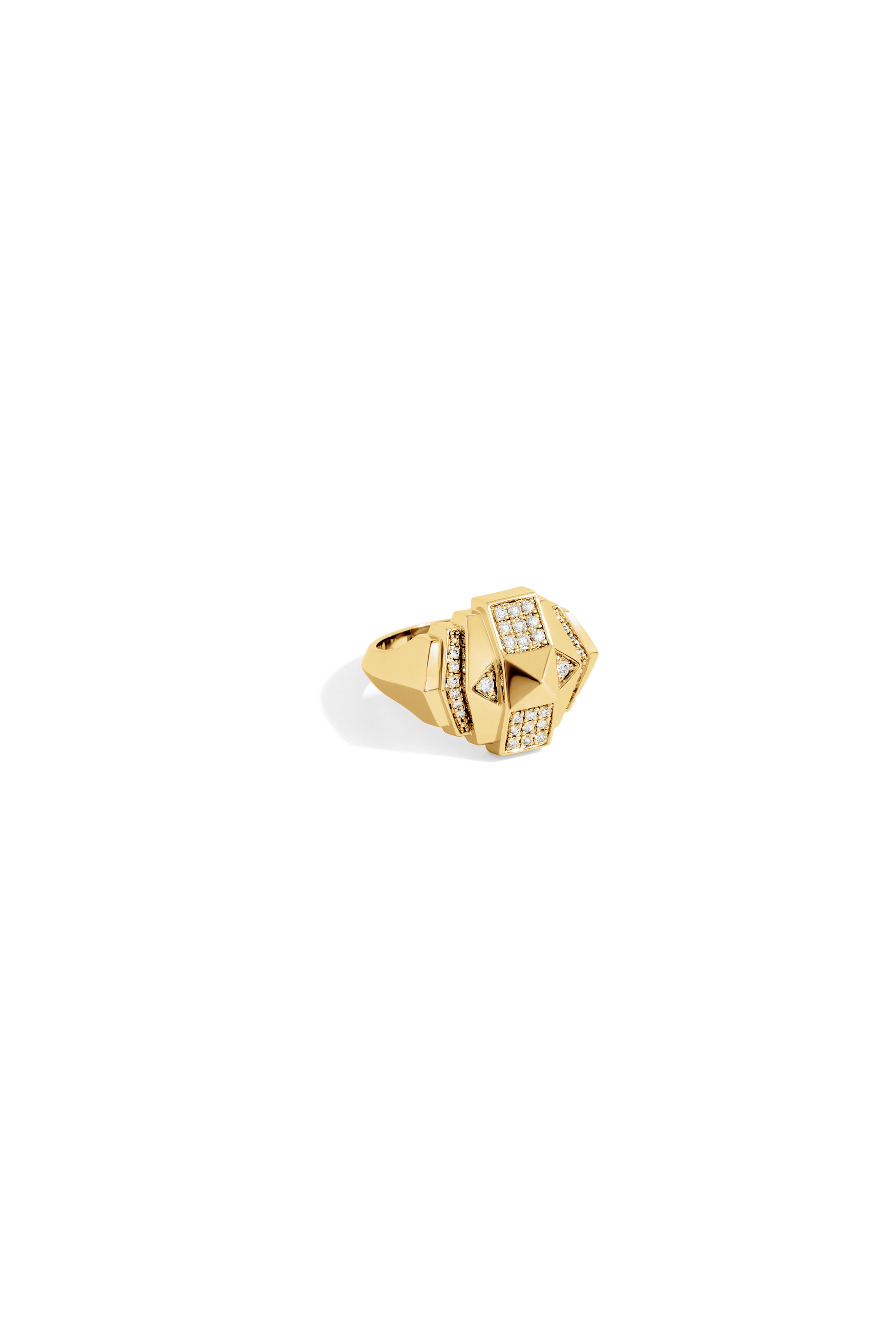 Bague Rockaway mini pyramide