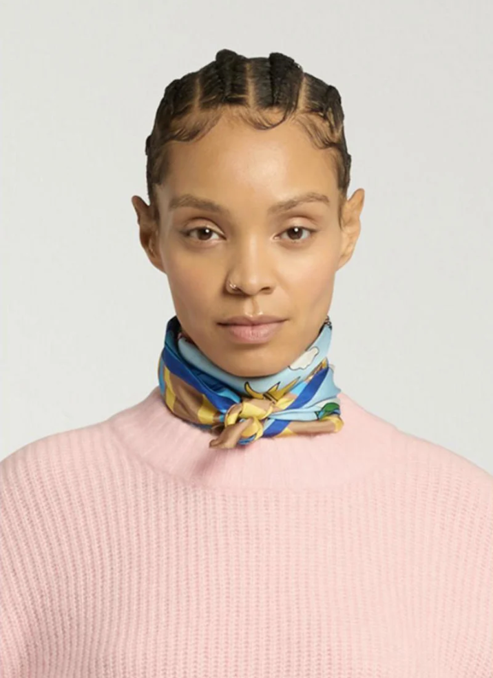 Foulard Mira Mikati Storybook | Podiums Nancy