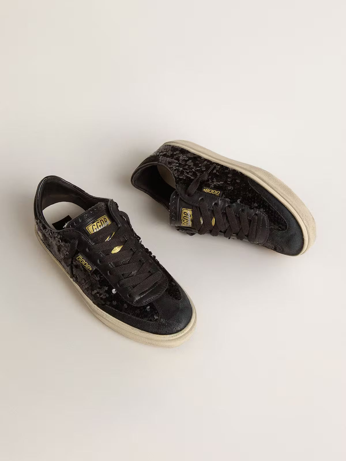 soul star paillettes black