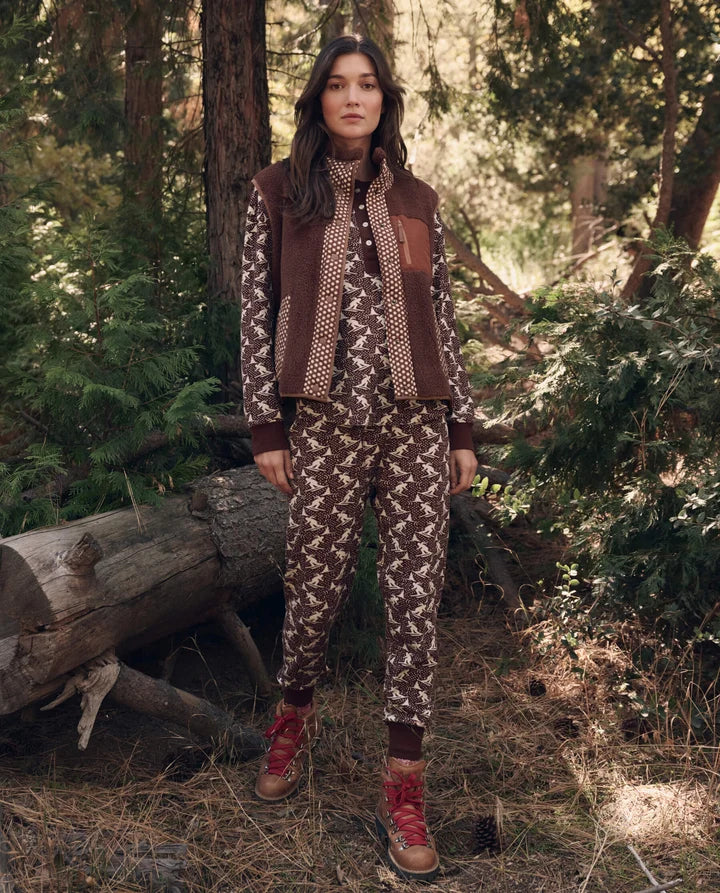 Gilet TheGreat. Plush Crosswind Chocolat | Podiums Nancy