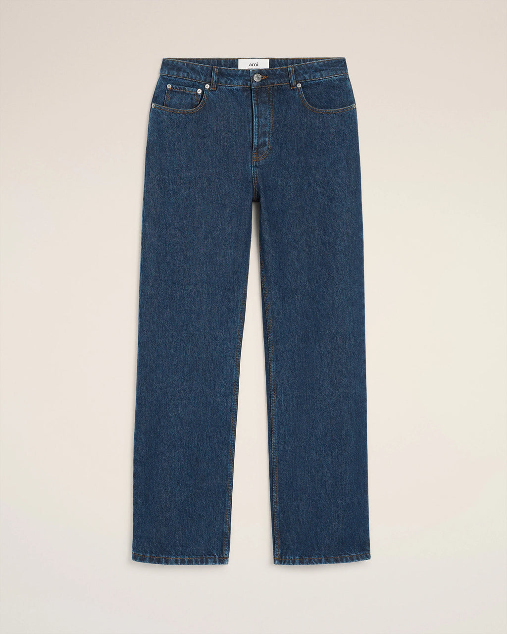 indigo flare fit jeans