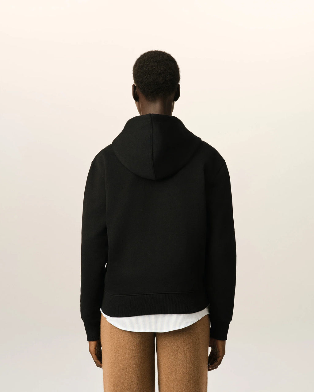 Hoodie Ami Paris ADC Zip Noir/Rouge | Podiums Nancy