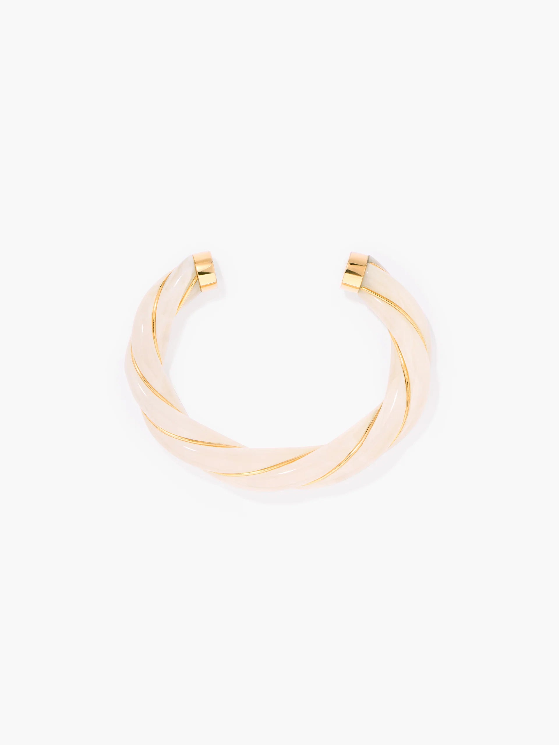 Bracelet Aurélie Bidermann Diana jonc effet glace