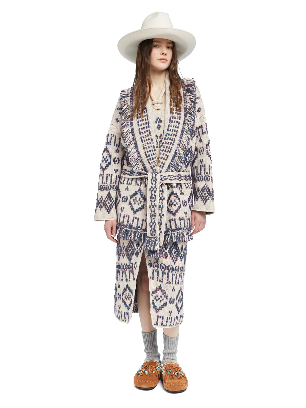 Cardigan Alanui Grunge Beat