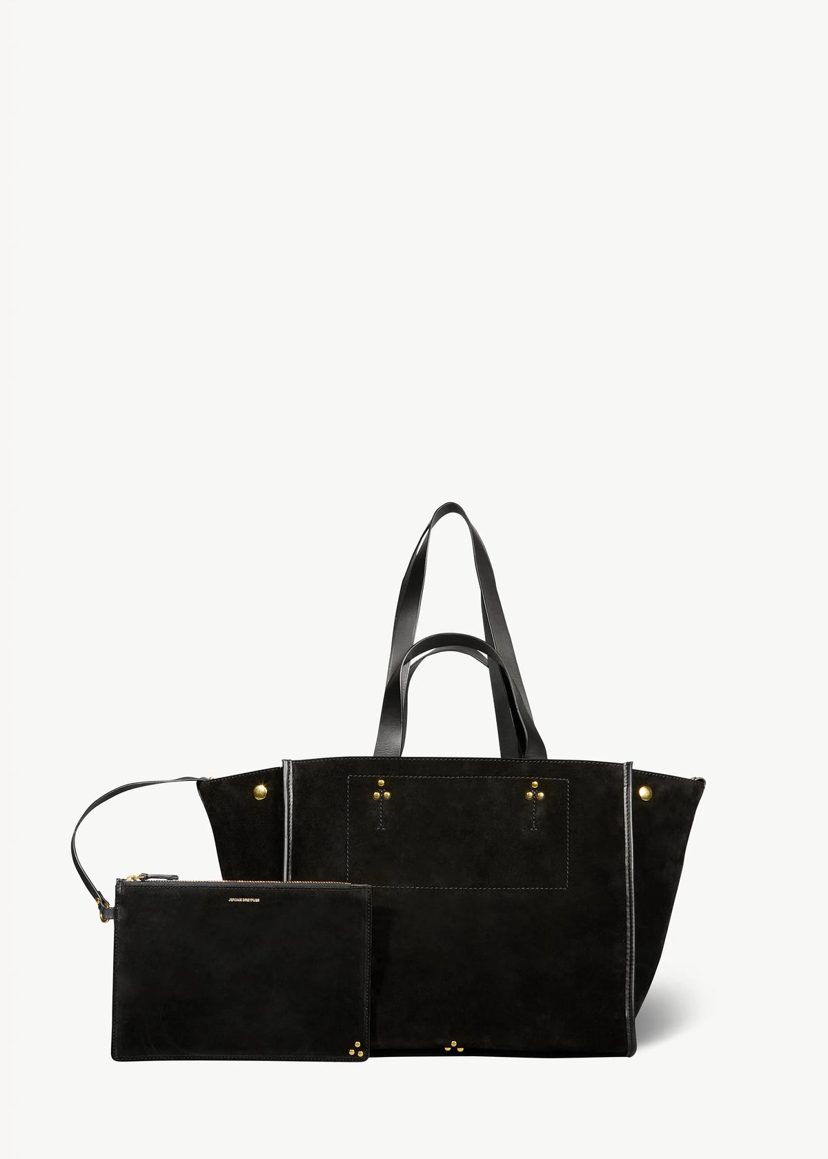 Léon M Split Suede Noir | Podiums Nancy
