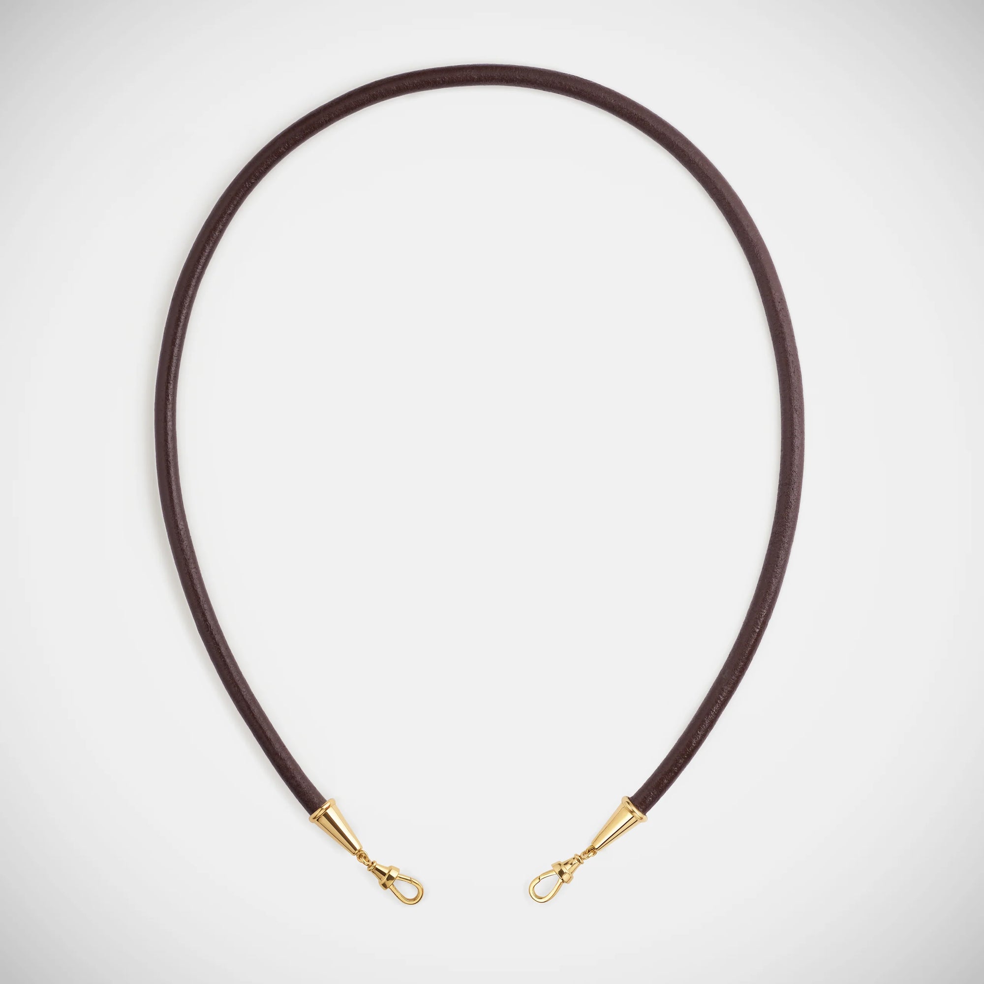 Collier Marie Lichtenberg Lasso cuir 50 cm