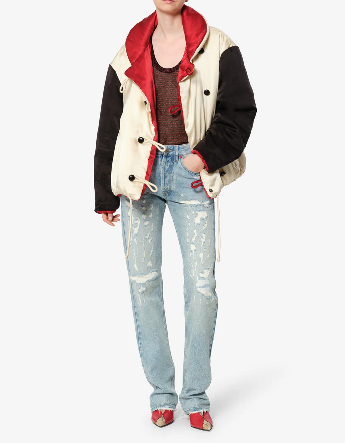 Manteau Isabel Marant Bleza Champagne | Podiums Nancy
