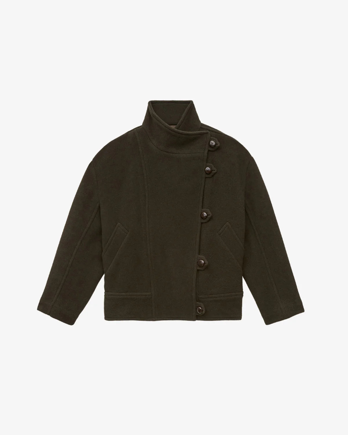 Manteau Isabel Marant Hanis Kaki | Podiums Nancy