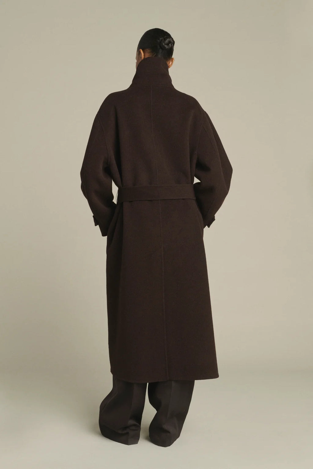 Manteau Soeur James Marron Foncé | Podiums Nancy