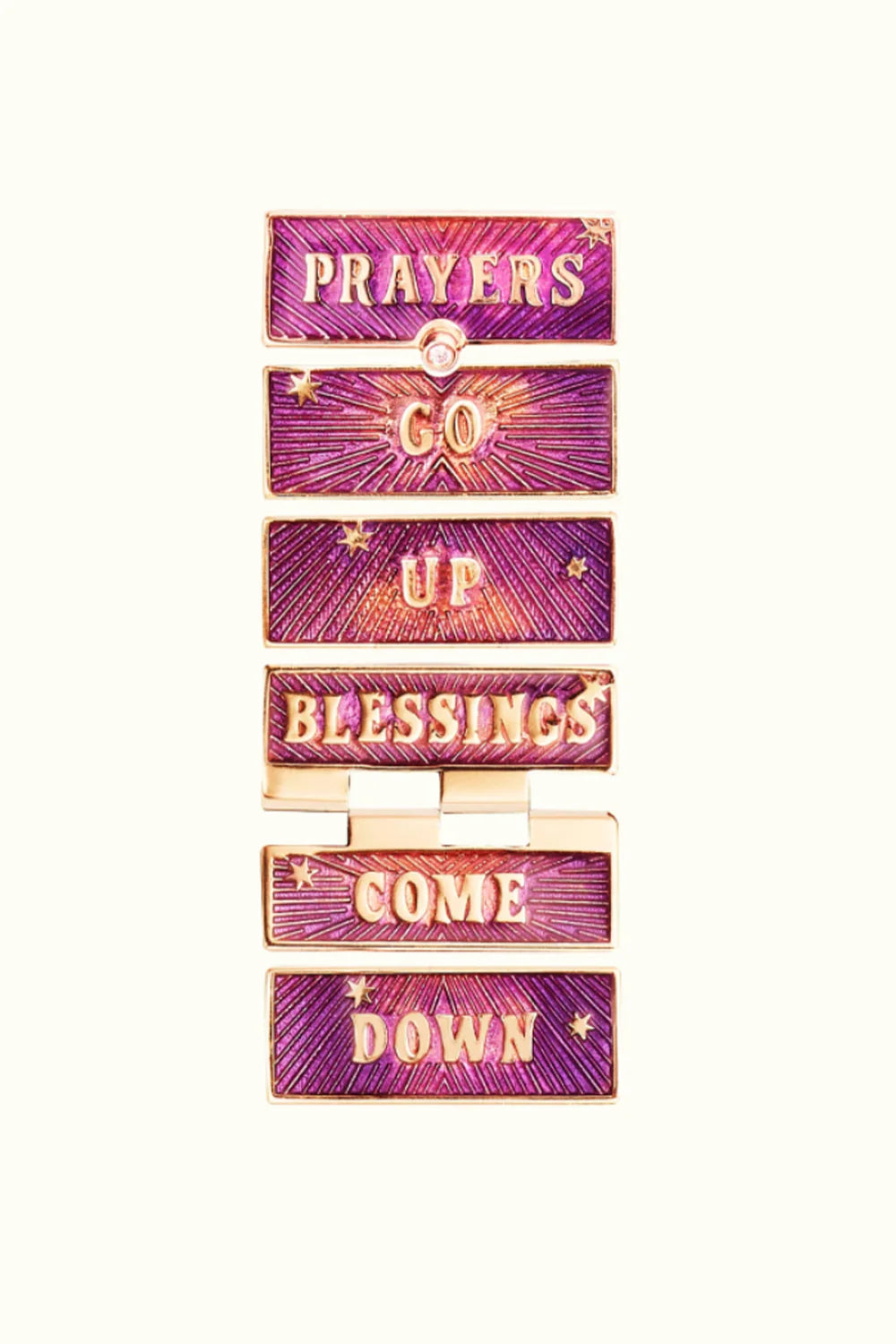 Collier Locket Prayer - Marie Lichtenberg