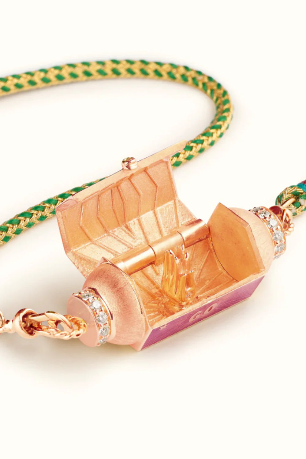 Collier Locket Prayer - Marie Lichtenberg