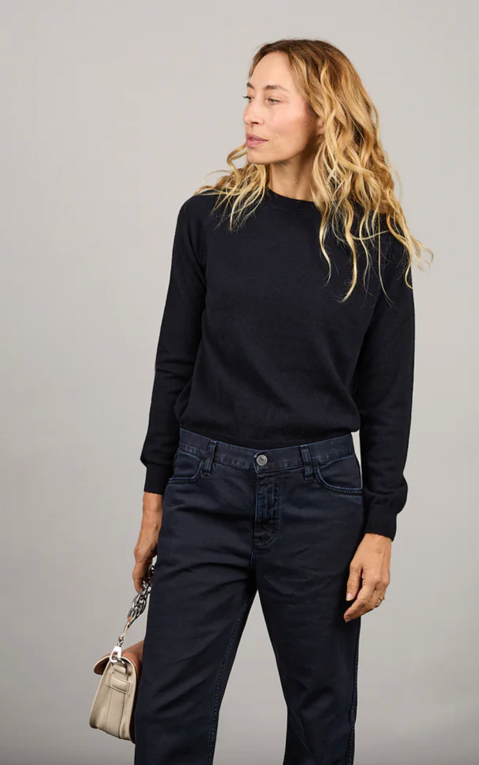 Pull Alexandra Golovanoff Mila Navy - PODIUMS NANCY