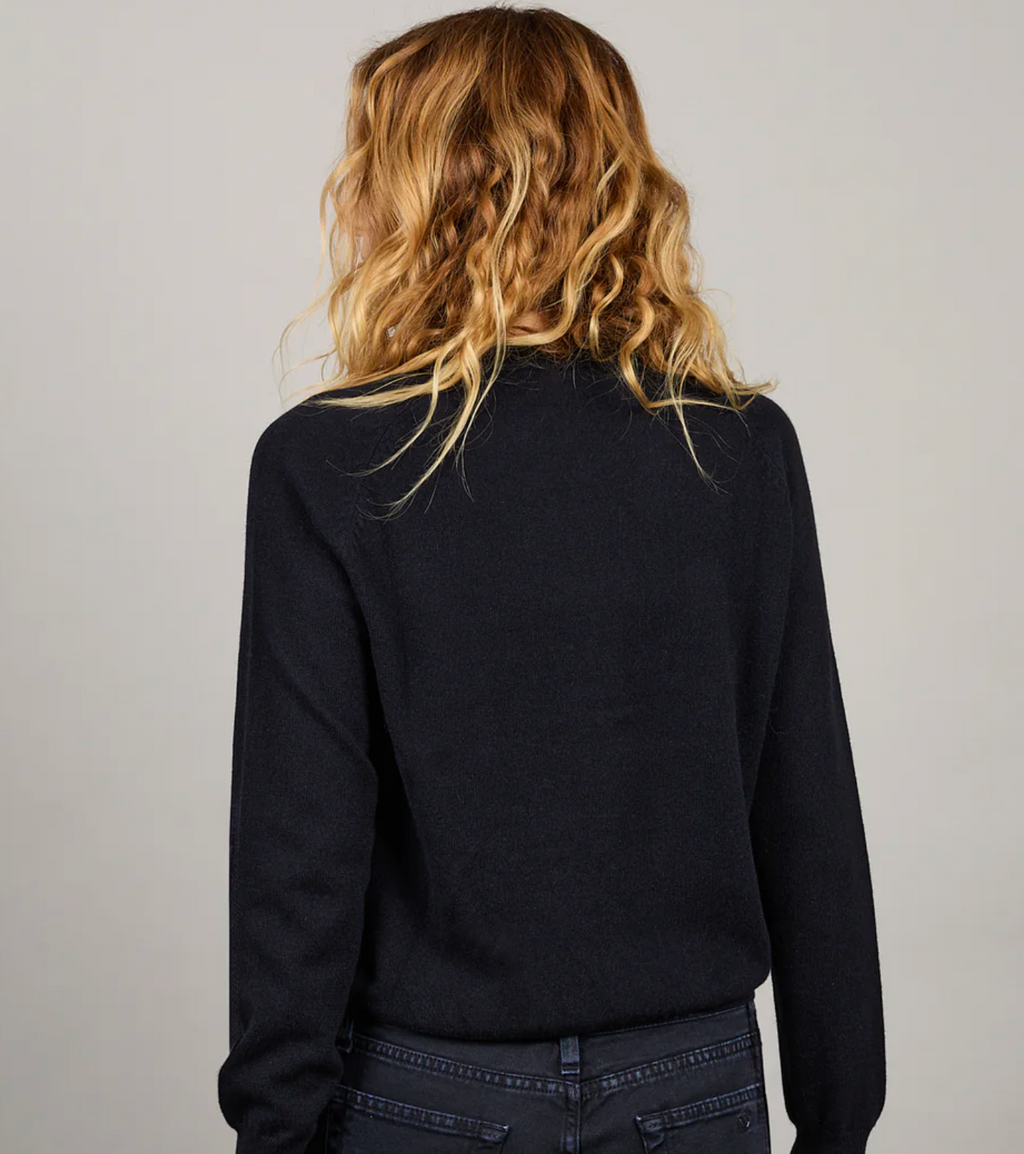 Pull Alexandra Golovanoff Mila Navy - PODIUMS NANCY