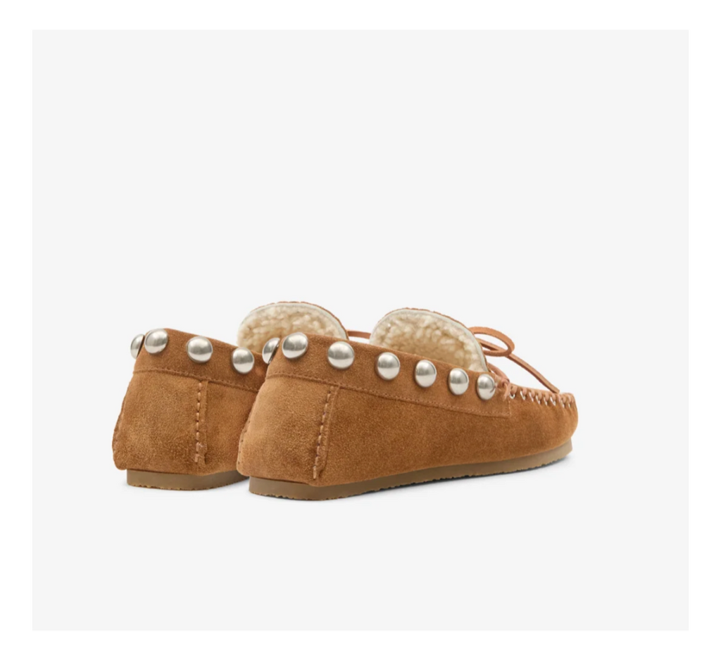 Mocassins Isabel Marant Fitza Shearling Cognac | Podiums Nancy