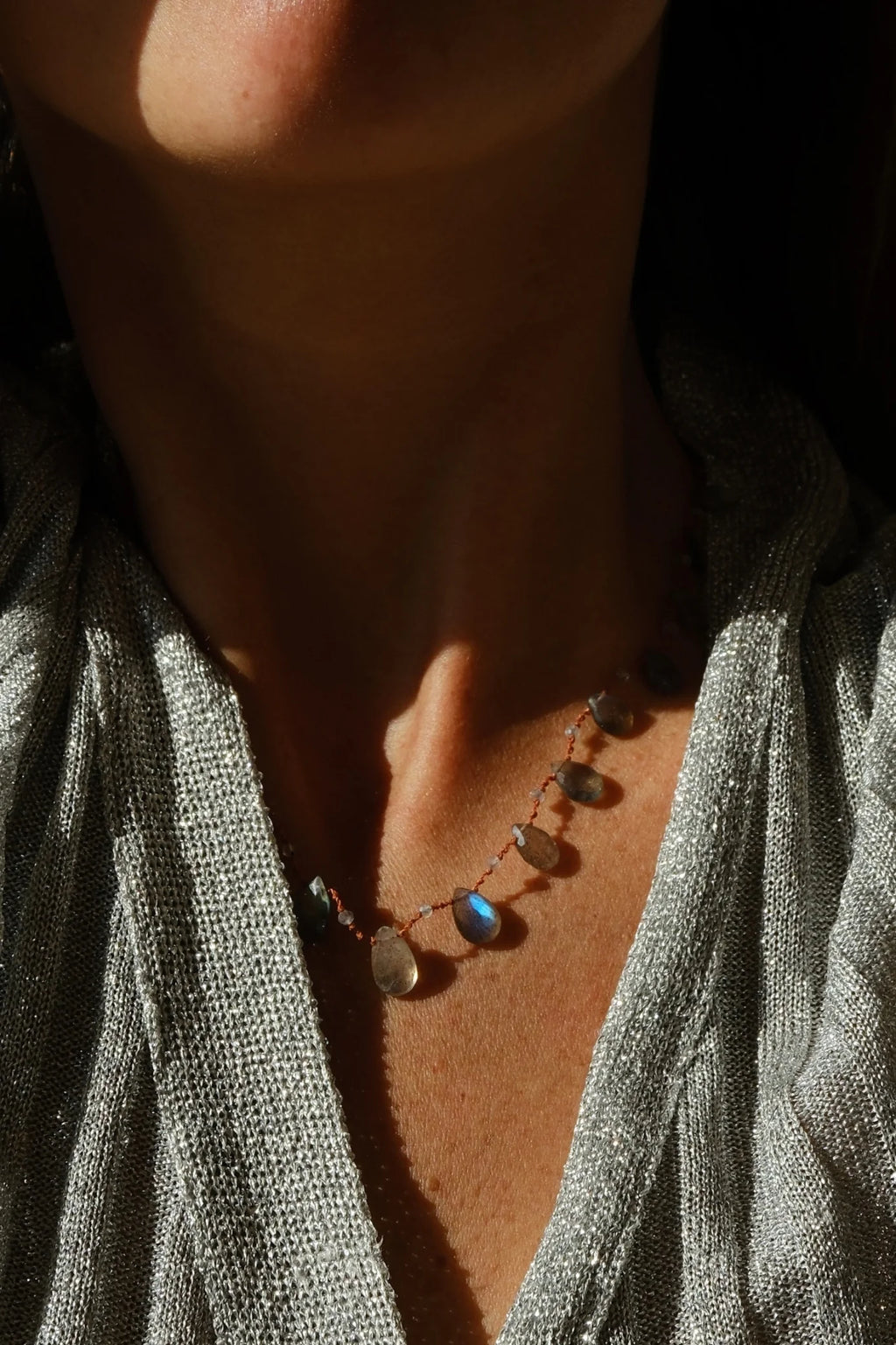 Collier Ivarene Odin DB Labradorite - PODIUMS NANCY