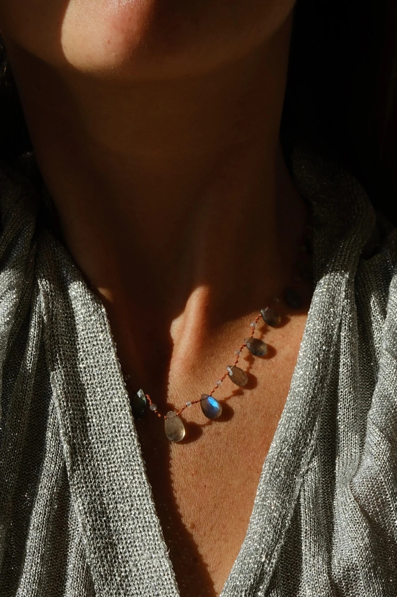 Collier Ivarene Odin DB Labradorite - PODIUMS NANCY