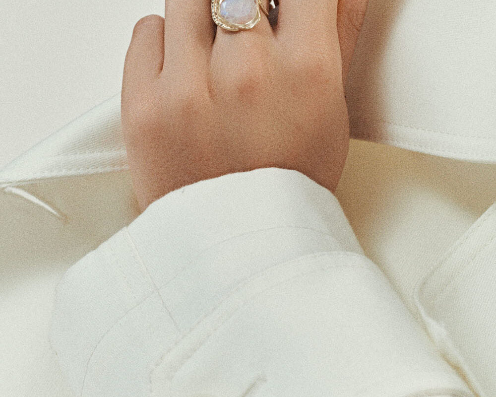 Bague Pascale Monvoisin Gaia bague moonstone