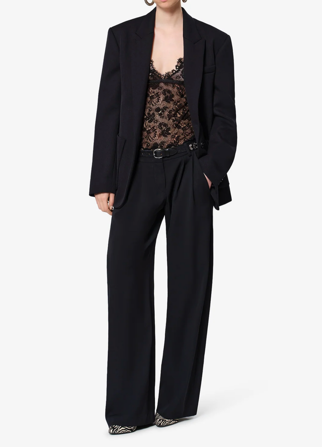 Pantalon Isabel Marant Lyda black | Podiums Nancy