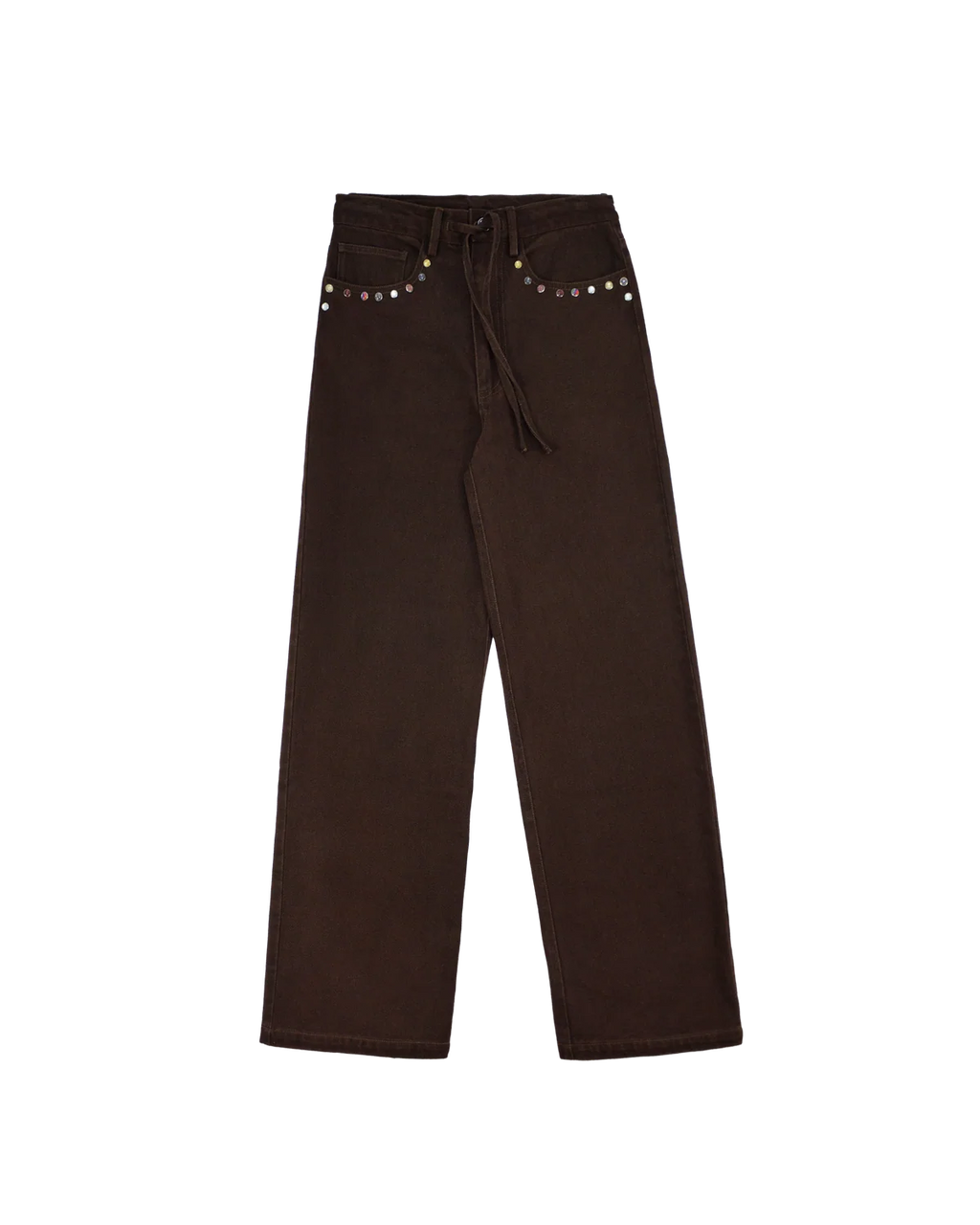 Pantalon Monoki Vegas Plain Brown | Podiums Nancy