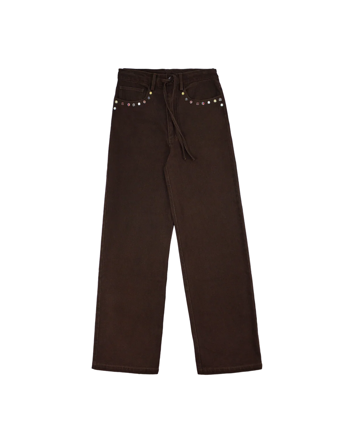 Pantalon Monoki Vegas Plain Brown | Podiums Nancy