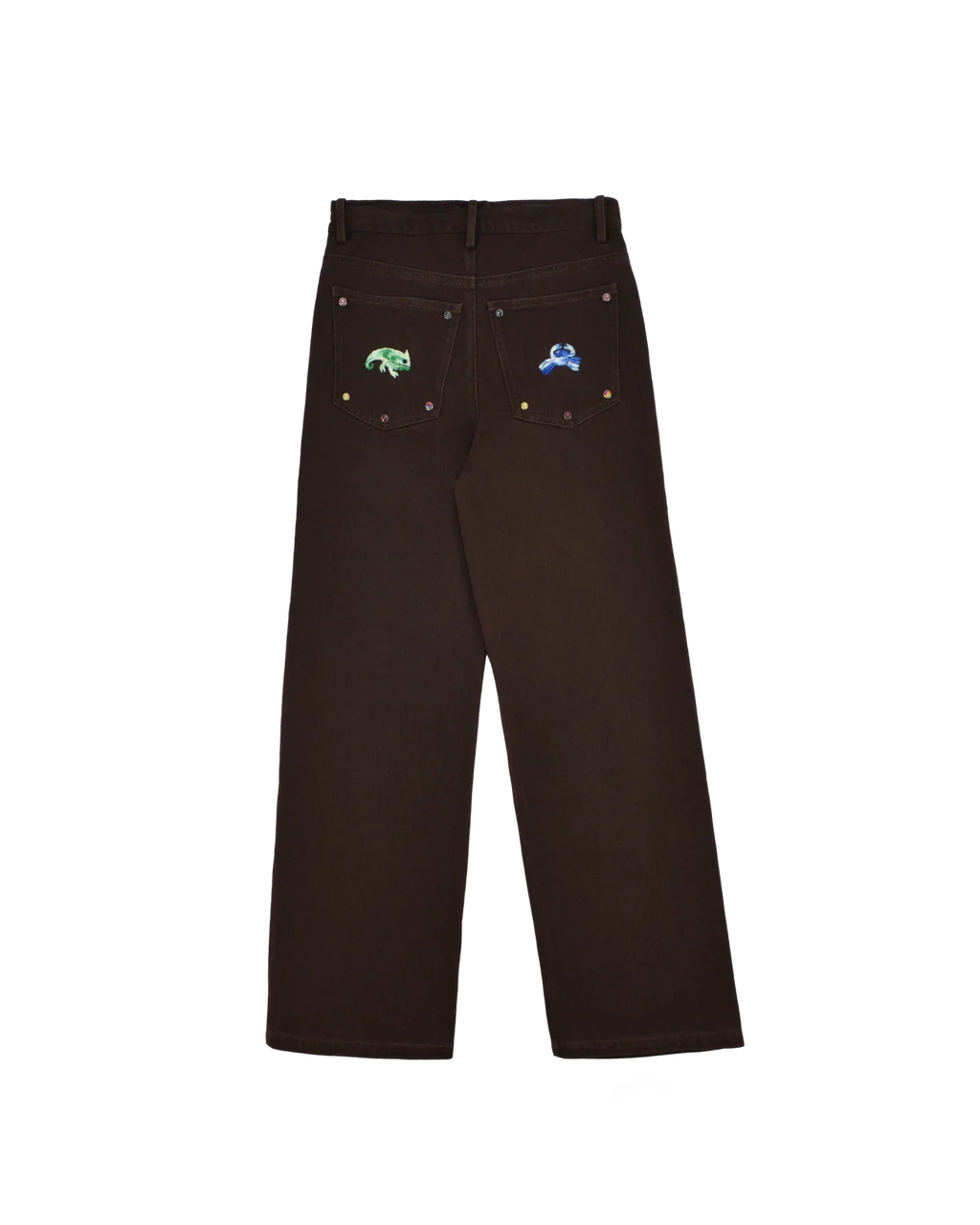 Pantalon Monoki Vegas Plain Brown | Podiums Nancy