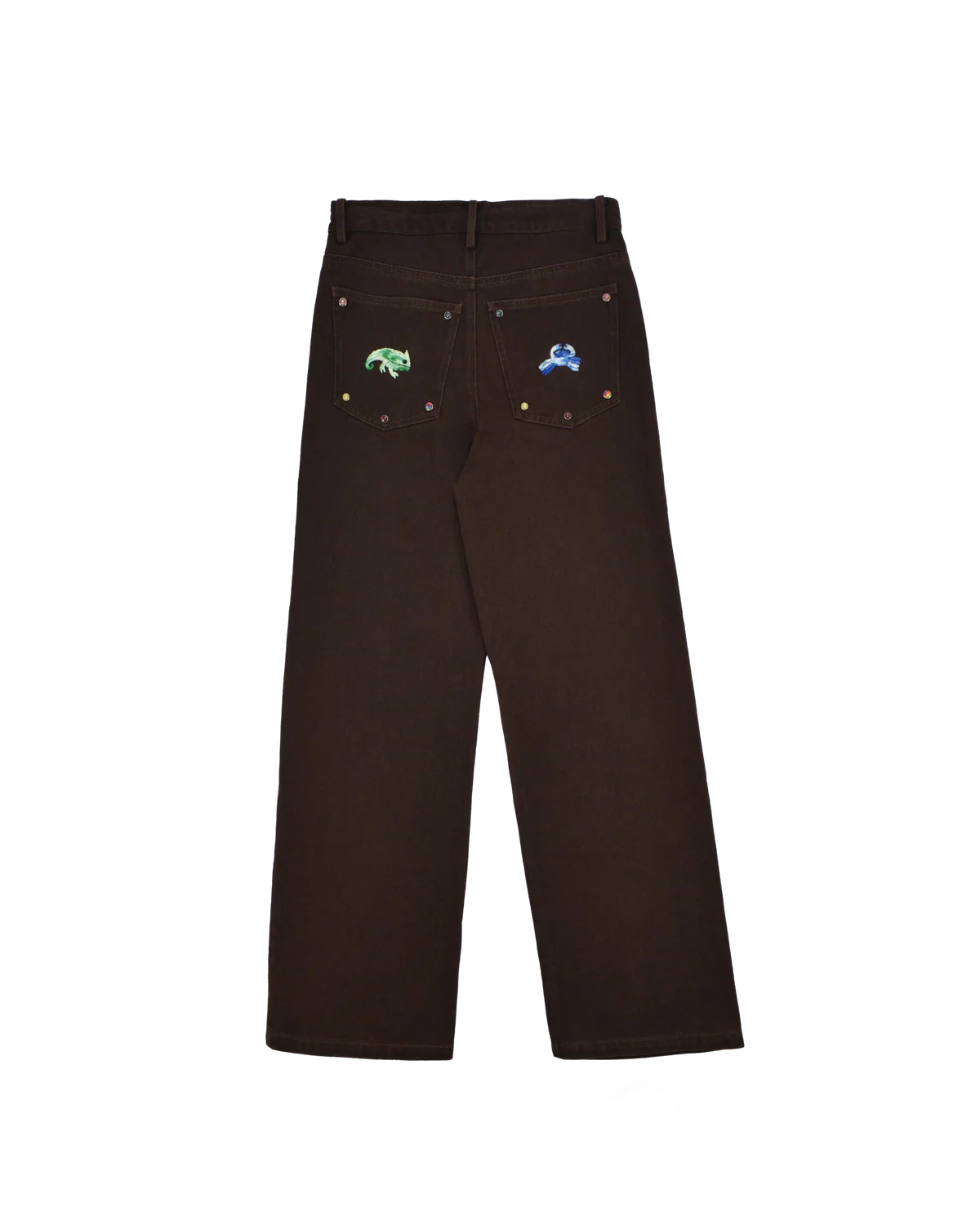 Pantalon Monoki Vegas Plain Brown | Podiums Nancy