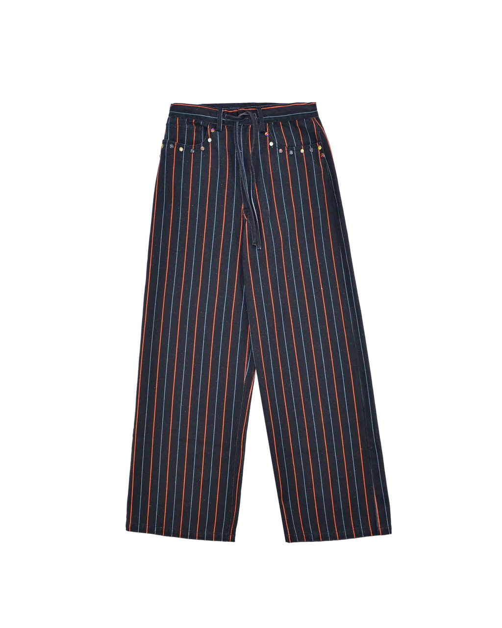 Pantalon Vegas Studs Navy/Orange | Podiums Nancy