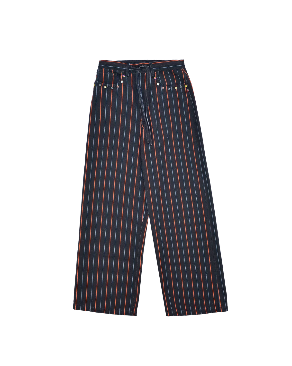 Pantalon Vegas Studs Navy/Orange | Podiums Nancy