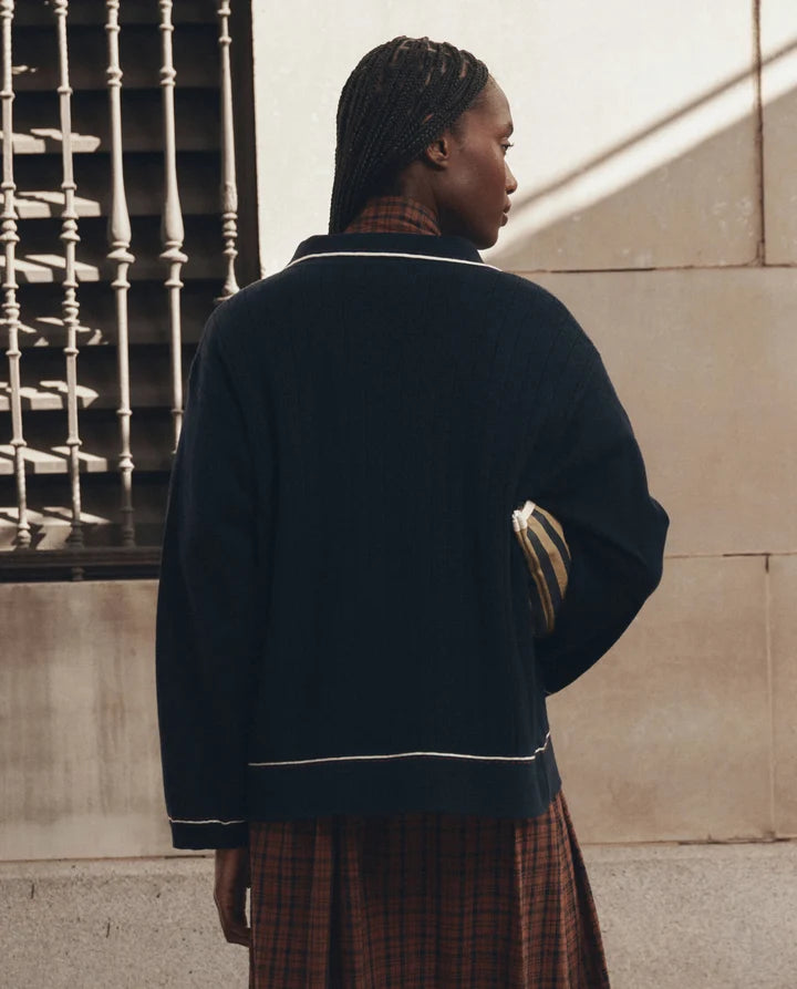 Polo TheGreat. Menswear Tipping Navy | Podiums Nancy