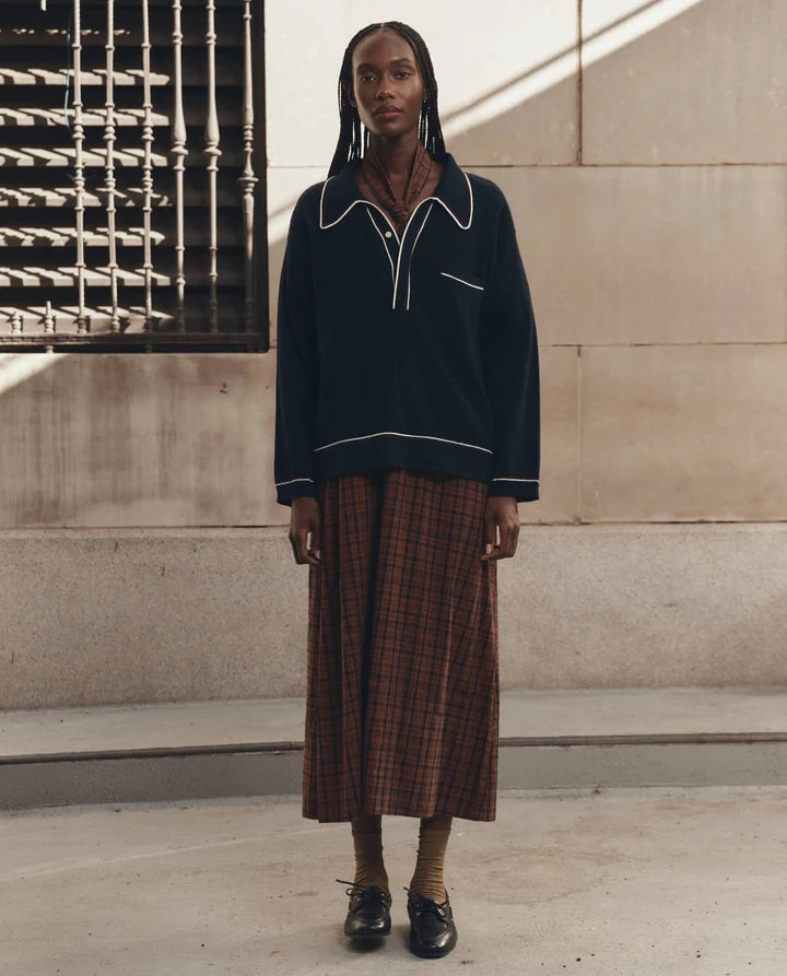 Polo TheGreat. Menswear Tipping Navy | Podiums Nancy
