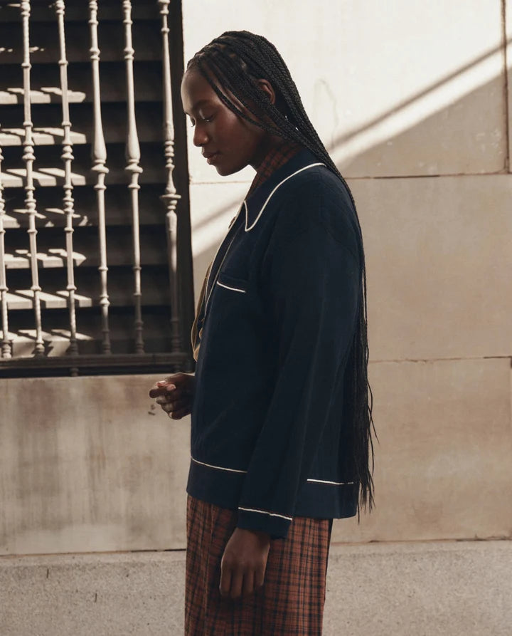 Polo TheGreat. Menswear Tipping Navy | Podiums Nancy