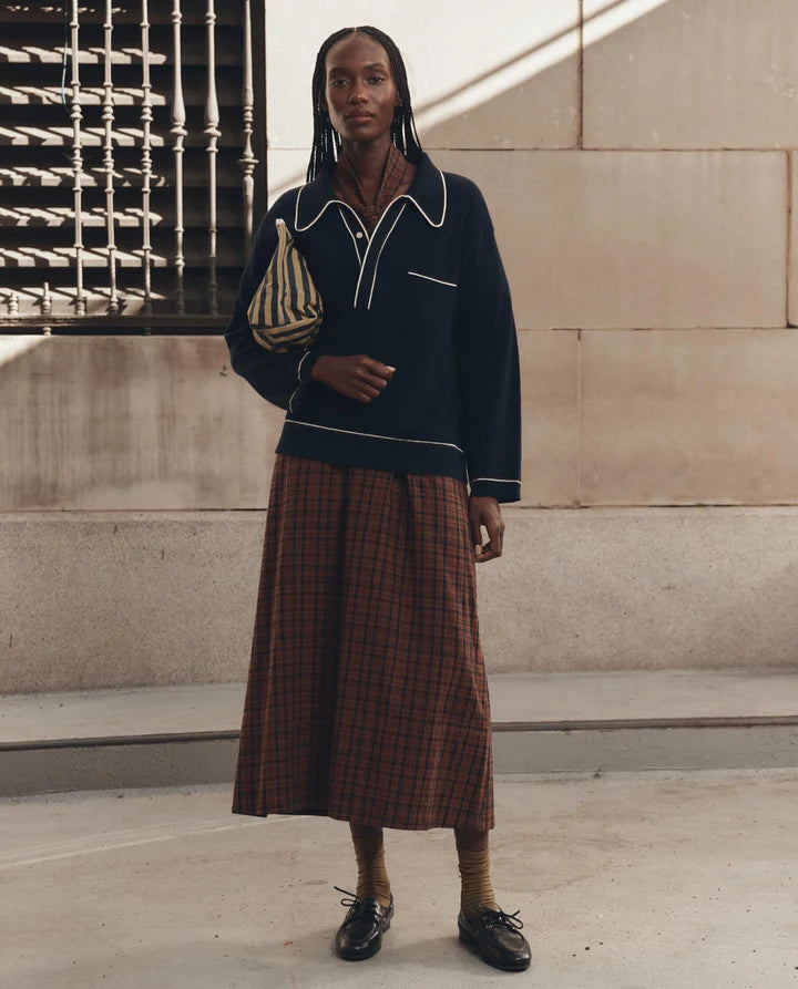 Polo TheGreat. Menswear Tipping Navy | Podiums Nancy