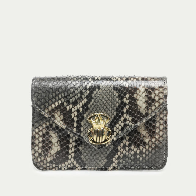 Portefeuille Claris Virot Alex Python Ash | Podiums Nancy