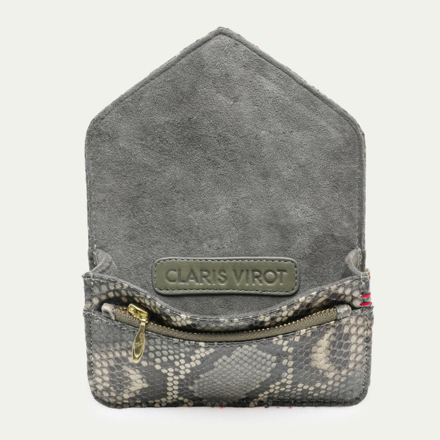 Portefeuille Claris Virot Alex Python Ash | Podiums Nancy