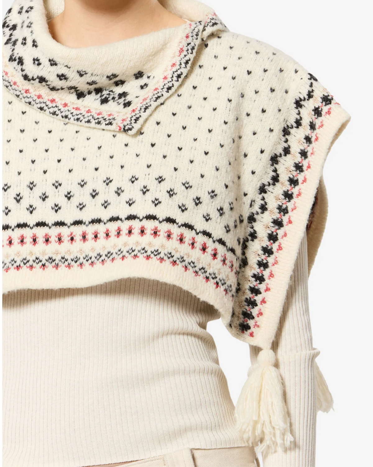 Pull Isabel Marant Alfina Ecru | Podiums Nancy