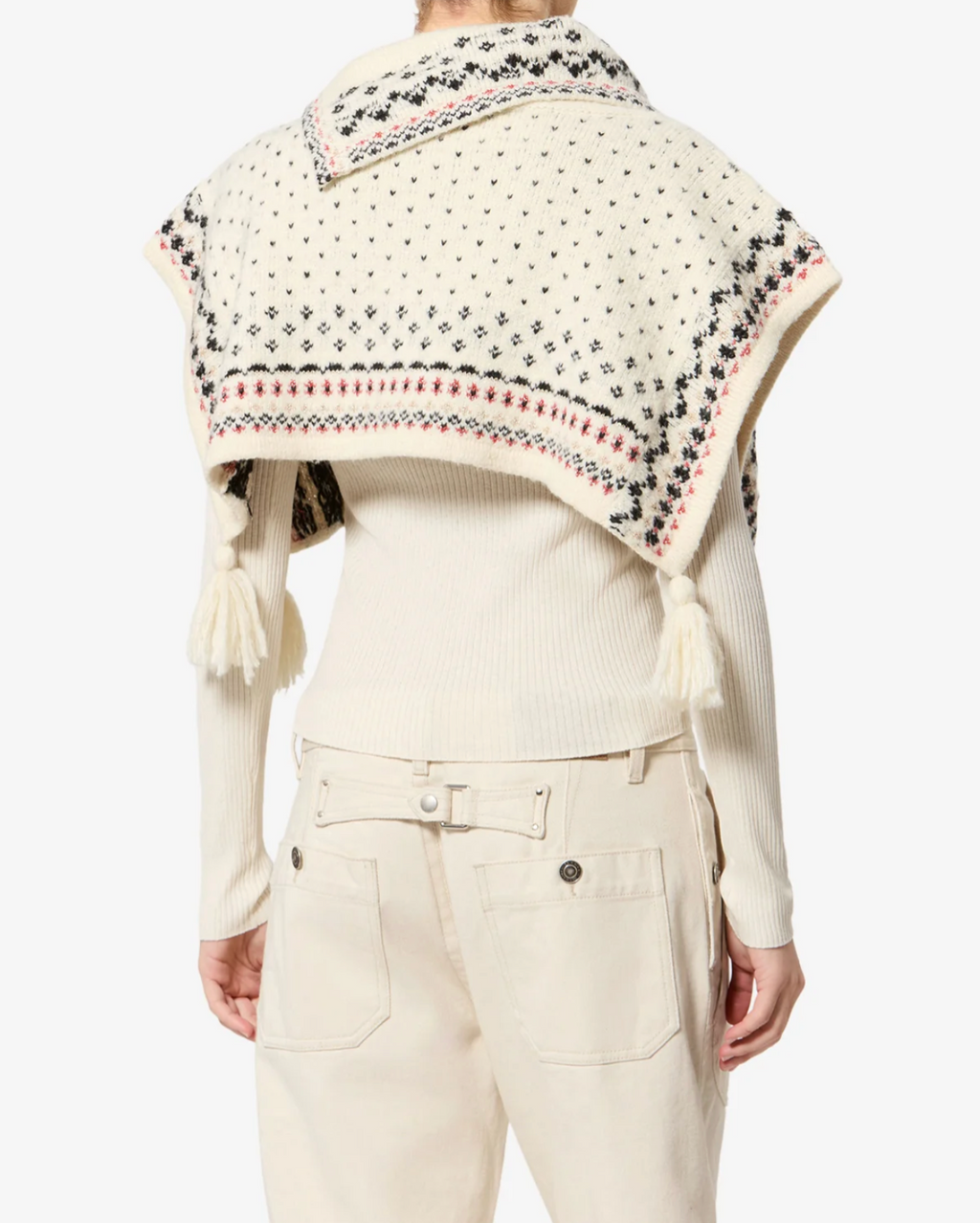 Pull Isabel Marant Alfina Ecru | Podiums Nancy