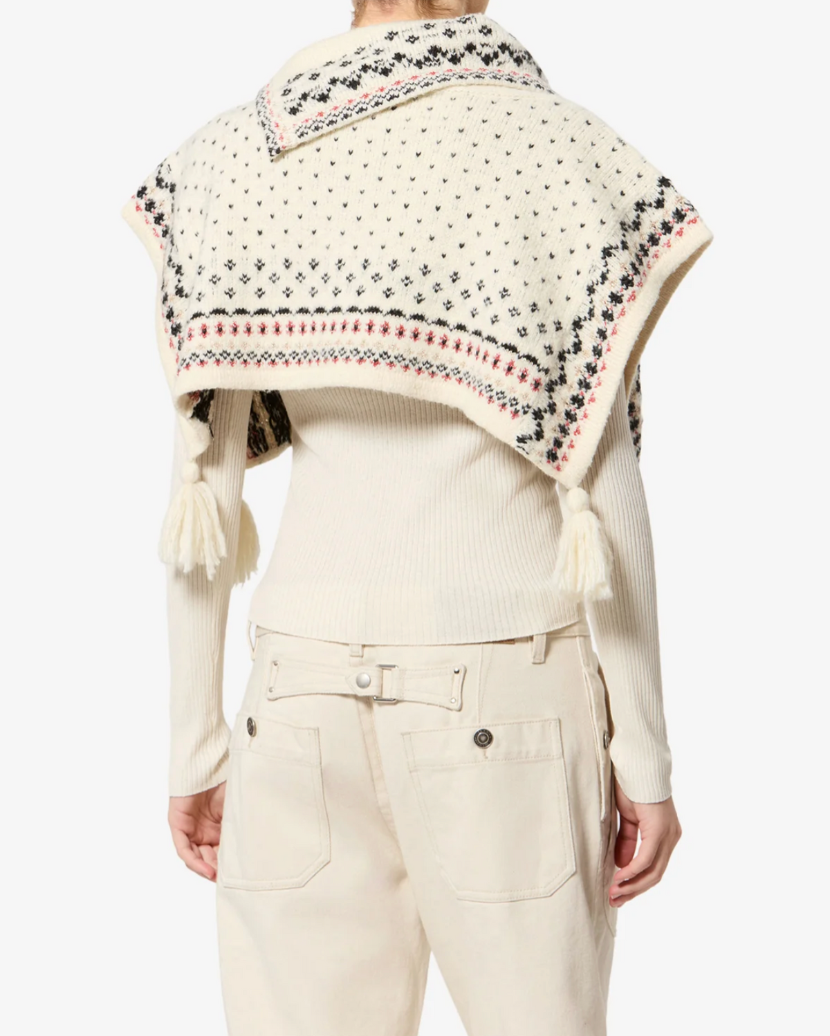 Pull Isabel Marant Alfina Ecru | Podiums Nancy