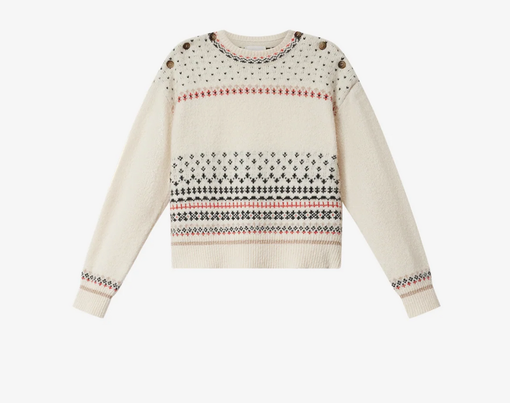 Pull Isabel Marant Zury Ecru | Podiums Nancy