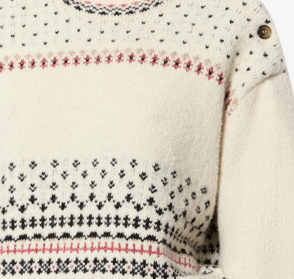 Pull Isabel Marant Zury Ecru | Podiums Nancy