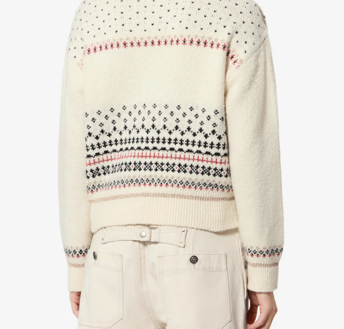 Pull Isabel Marant Zury Ecru | Podiums Nancy