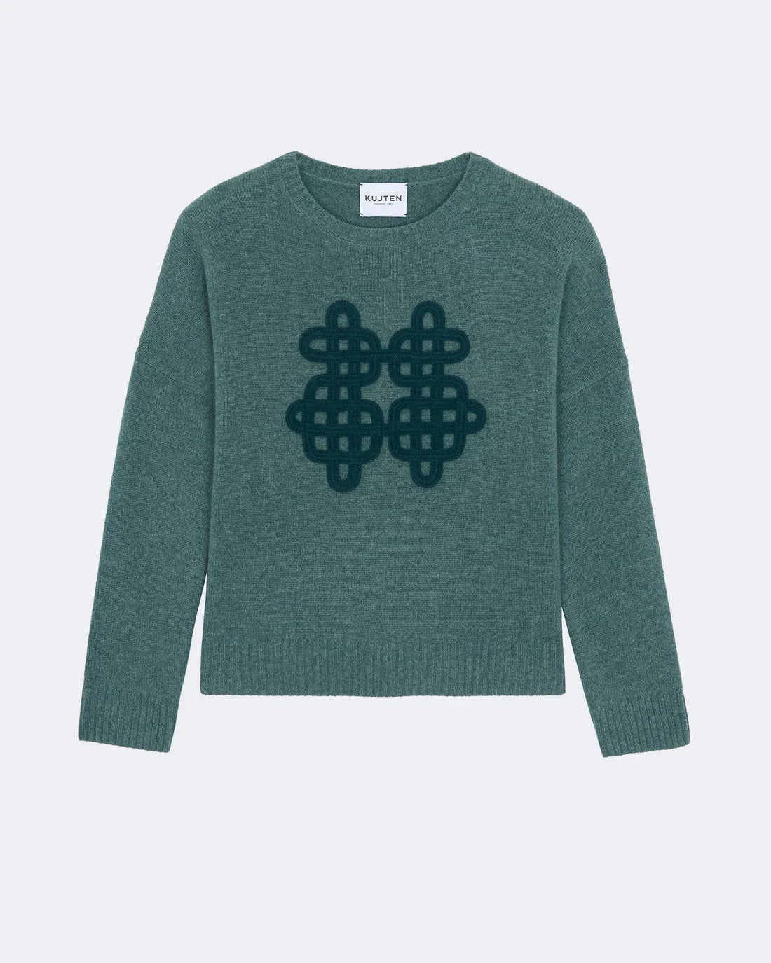 Pull Kujten Amelie Symbol Vert Wakame | Podiums Nancy