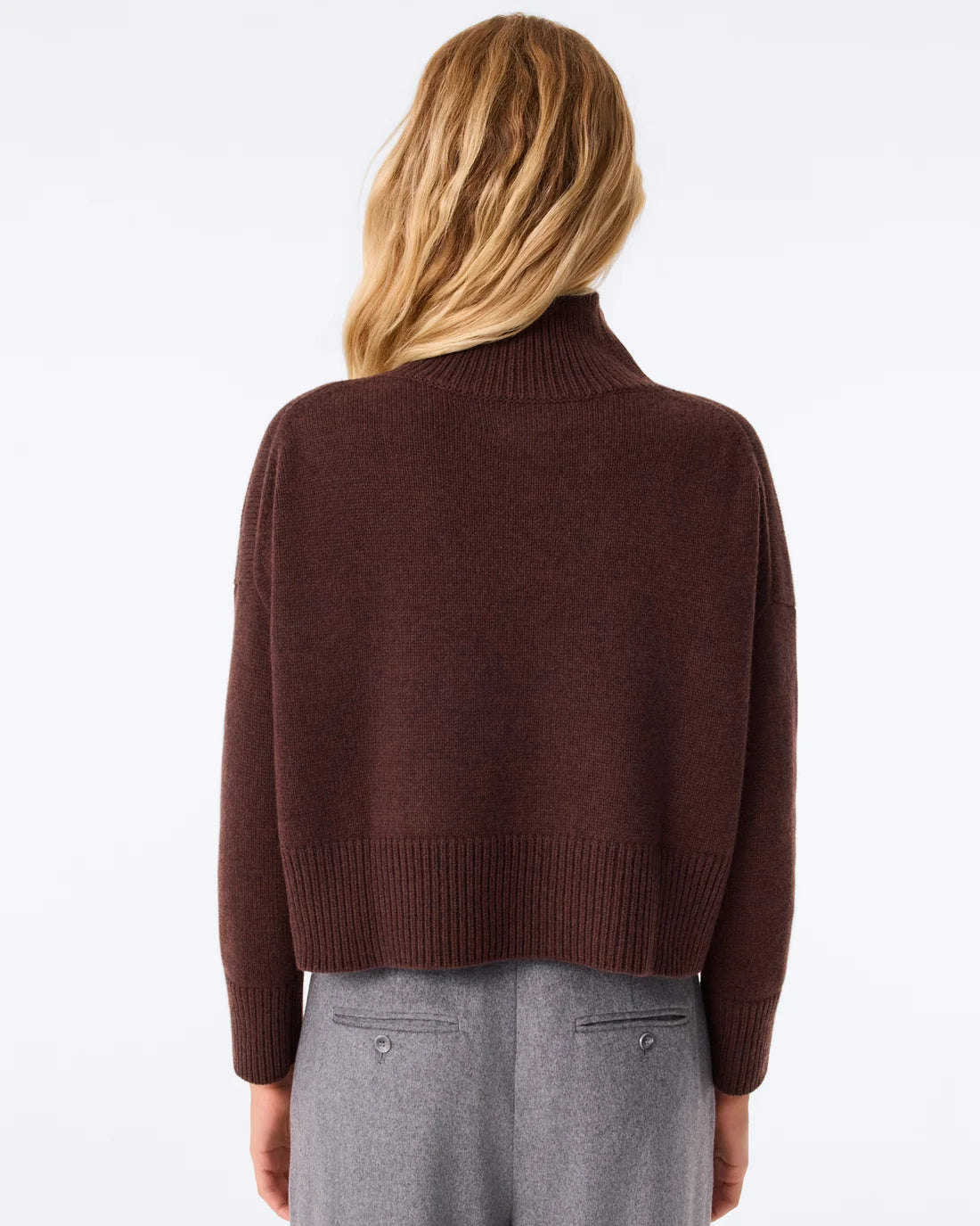 Pull Kujten Ulla Crop Espresso | Podiums Nancy