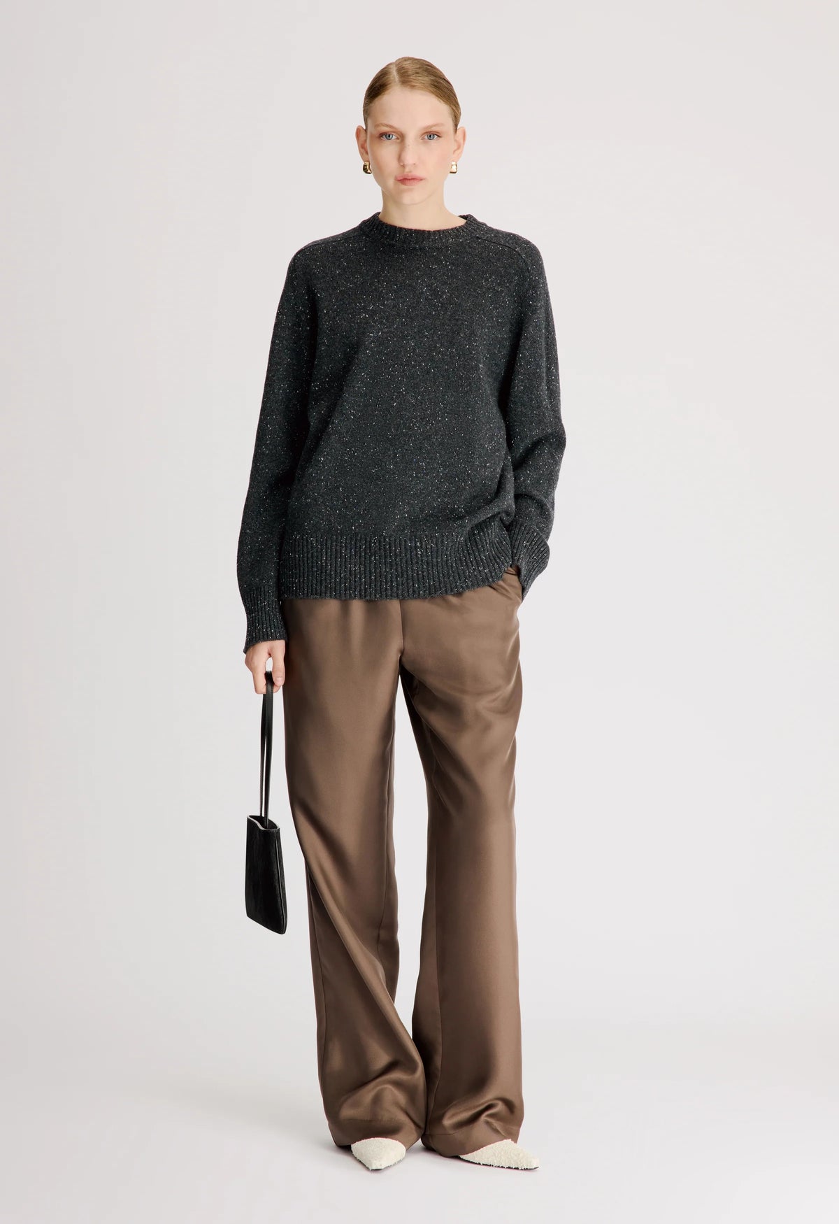 Pull Loulou De Saison Baltra Peppered Anthracite | Podiums Nancy