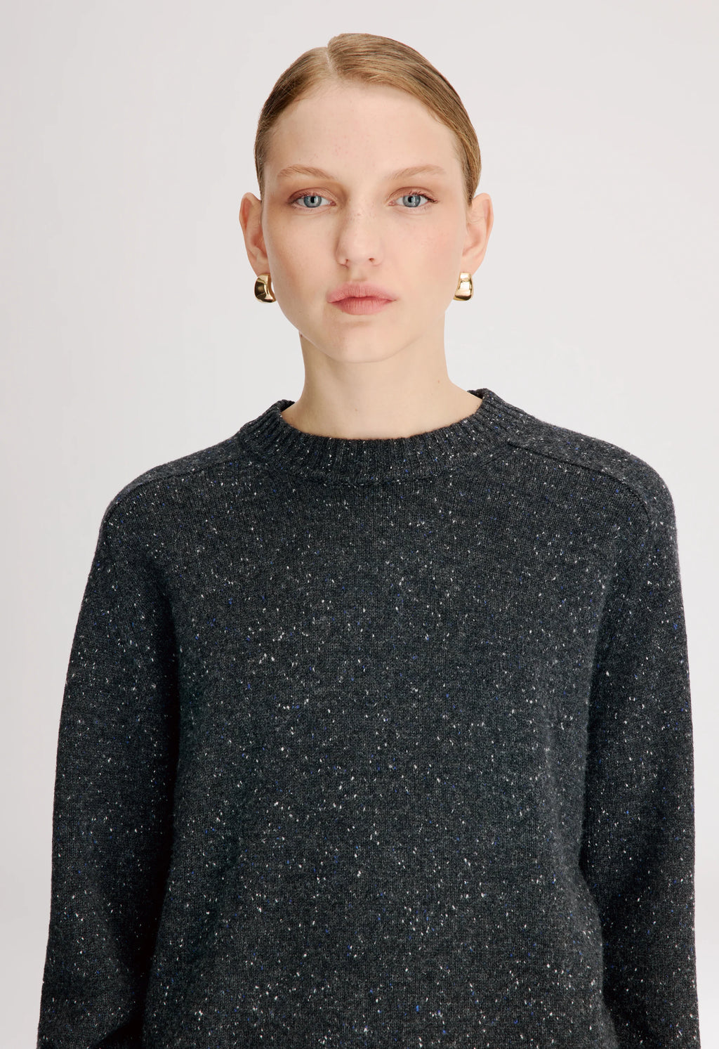 Pull Loulou De Saison Baltra Peppered Anthracite | Podiums Nancy