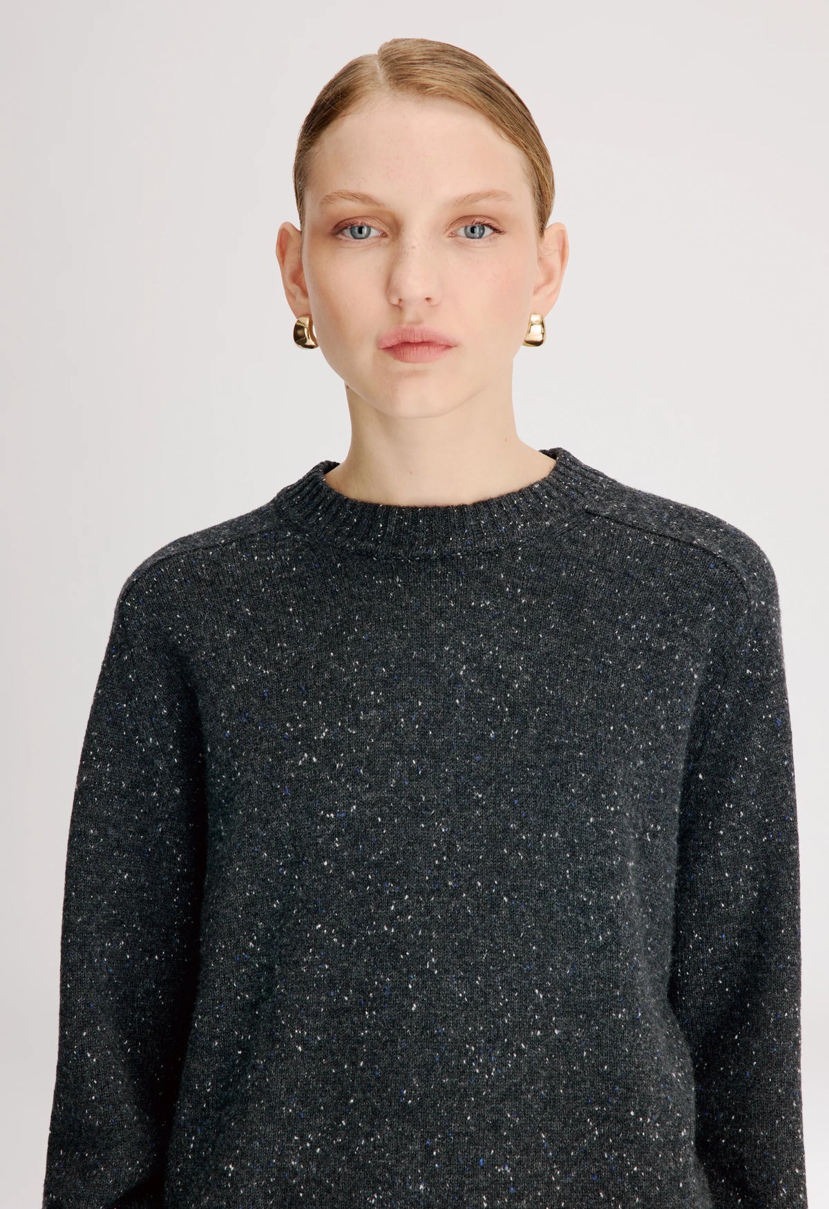 Pull Loulou De Saison Baltra Peppered Anthracite | Podiums Nancy