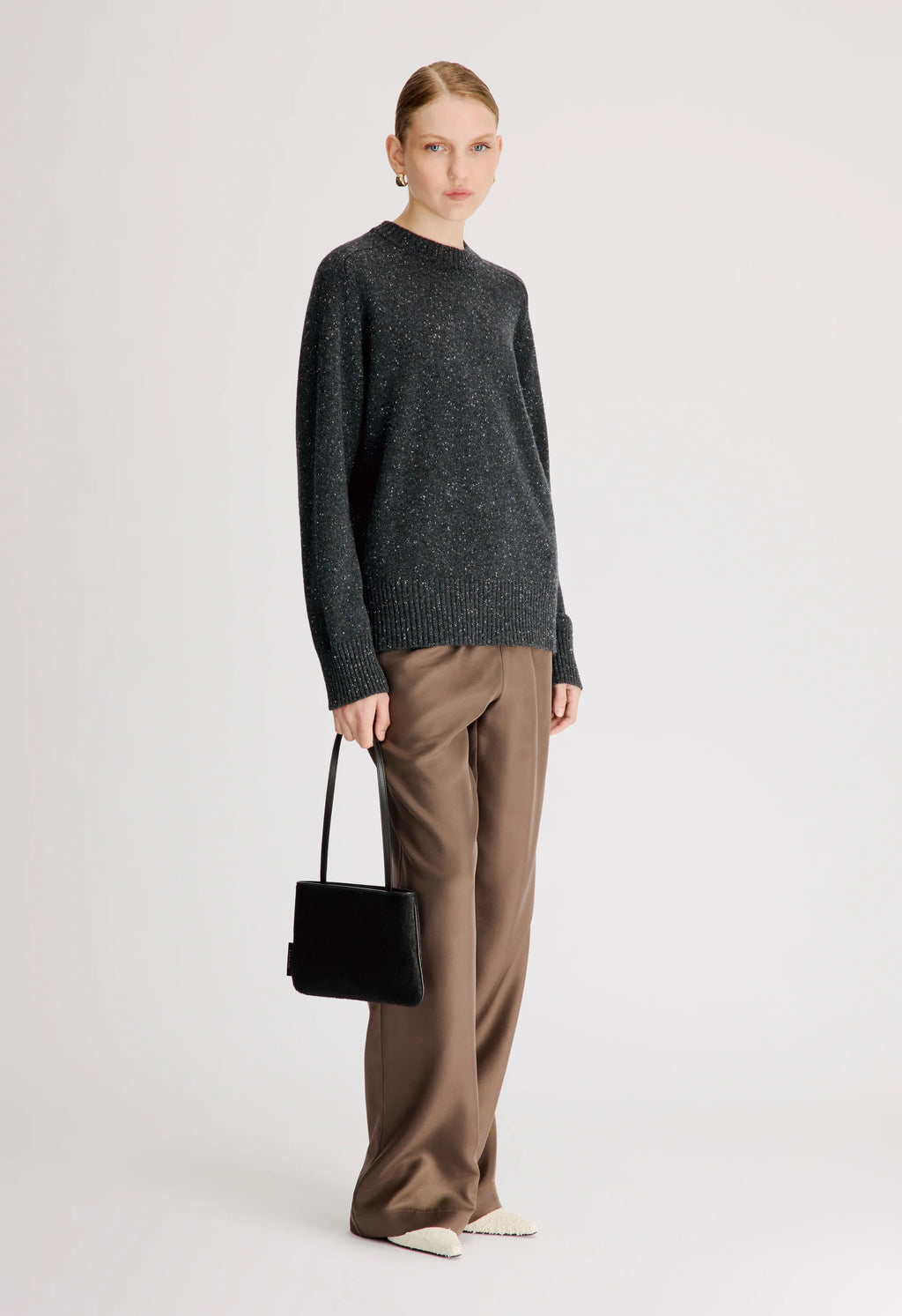 Pull Loulou De Saison Baltra Peppered Anthracite | Podiums Nancy