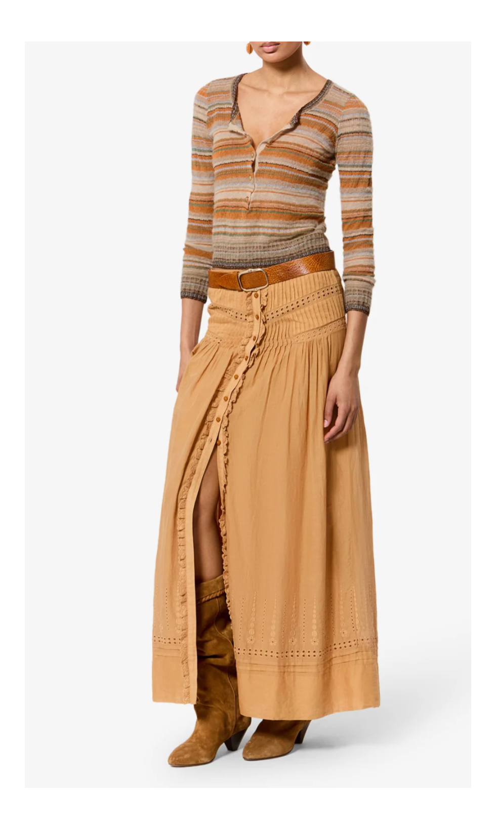 Pull Marant Etoile Frederica Beige | Podiums Nancy
