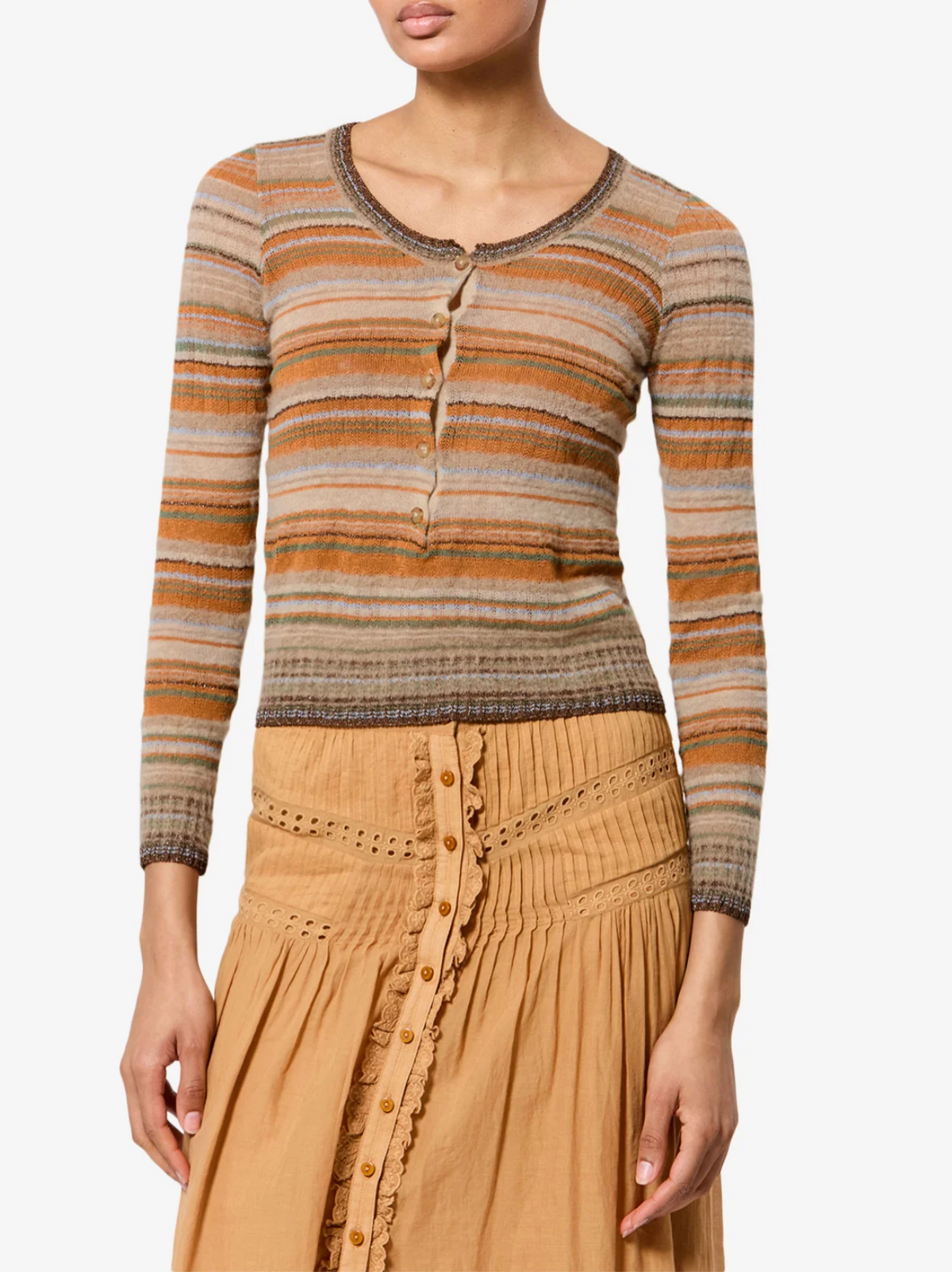 Pull Marant Etoile Frederica Beige | Podiums Nancy